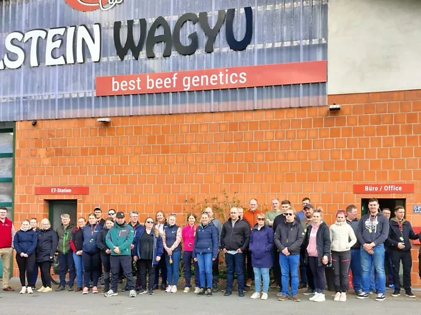 Saksan asiakasmatkan osallistujat